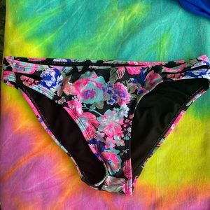 Bikini bottoms multicolor floral